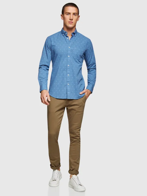 Stratton Brushed Cotton Shirt sold by Oxford Shop