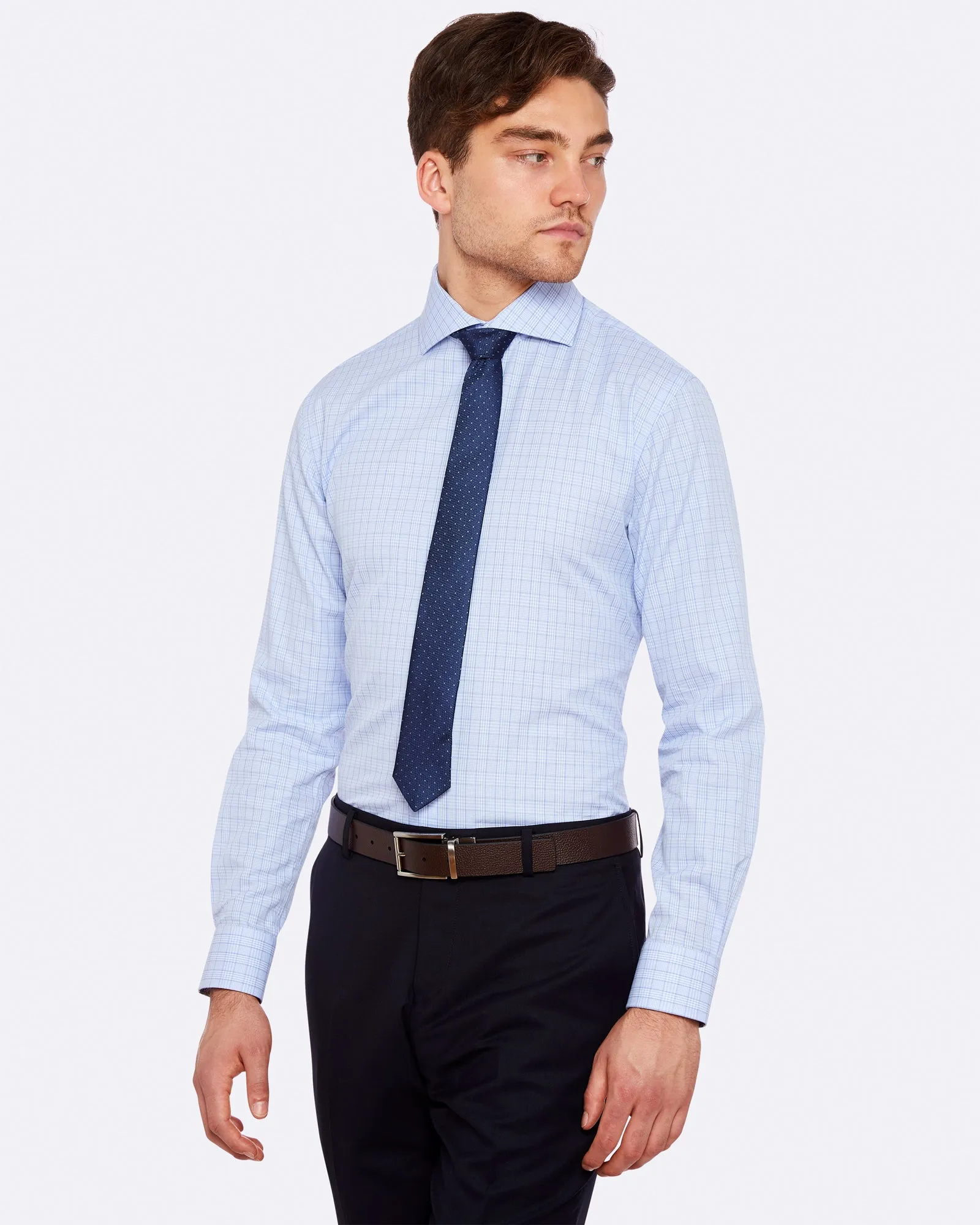 Trafalgar Checked Shirt sold by Oxford Shop product image thumbnail 3