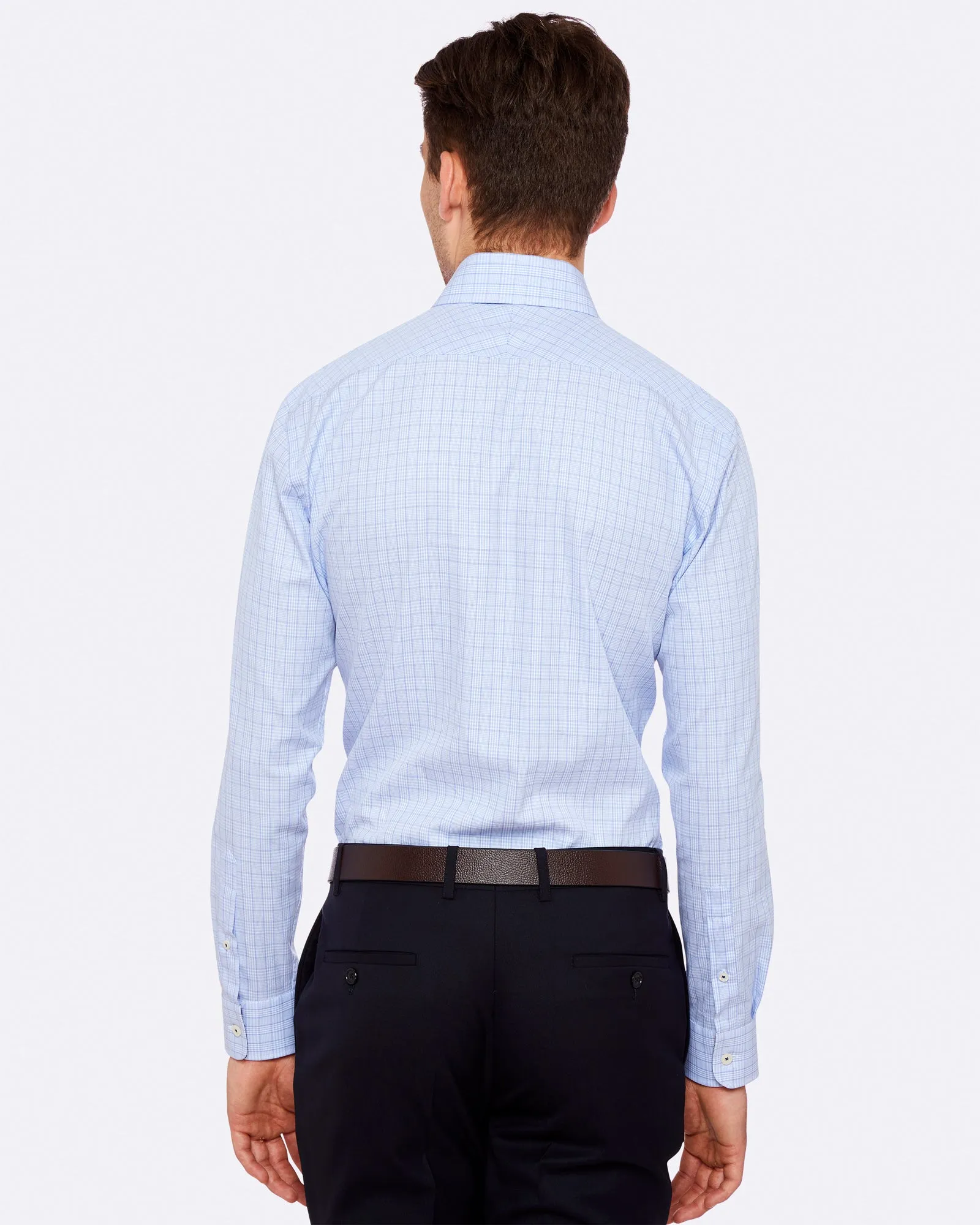 Trafalgar Checked Shirt sold by Oxford Shop product image thumbnail 4