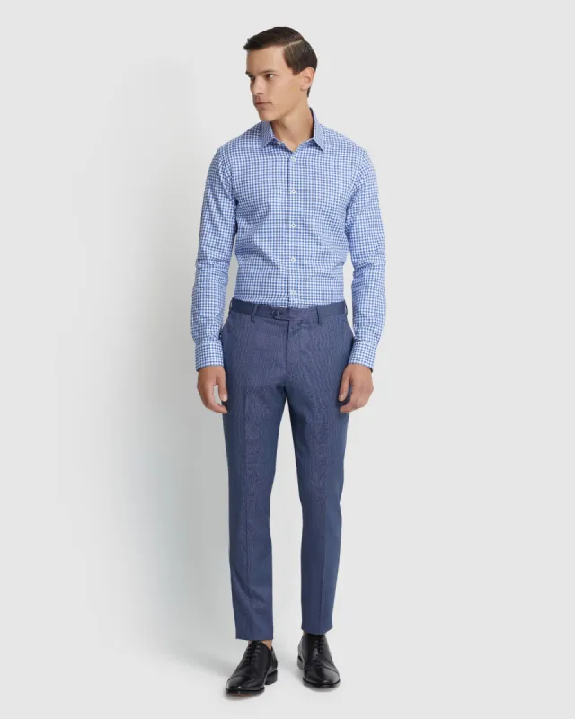 Beckton Gingham Check Shirt made by Oxford Shop