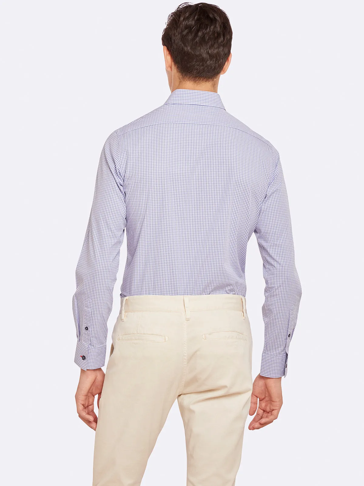 Stratton Checked Shirt sold by Oxford Shop product image thumbnail 4