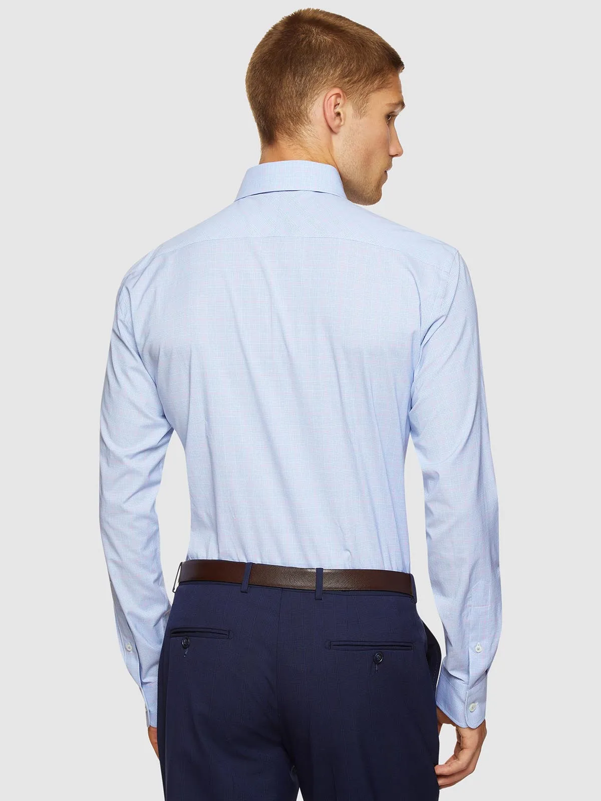 Islington Checked Luxury Shirt sold by Oxford Shop product image thumbnail 3