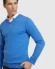 V-Neck Pure Merino Wool Pullover sold by Oxford Shop