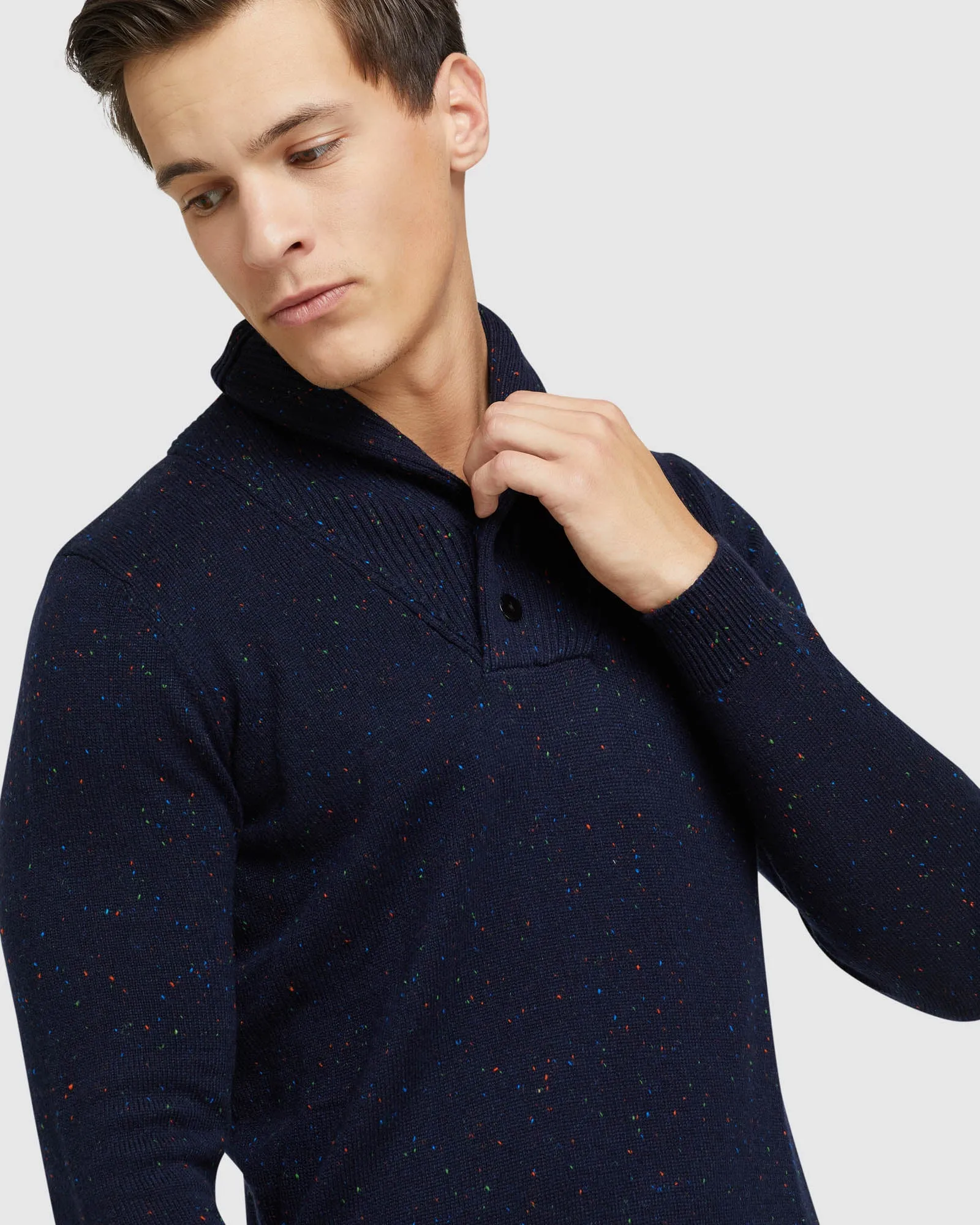 Digby Donegal Shawl Neck Knit sold by Oxford Shop product image thumbnail 4