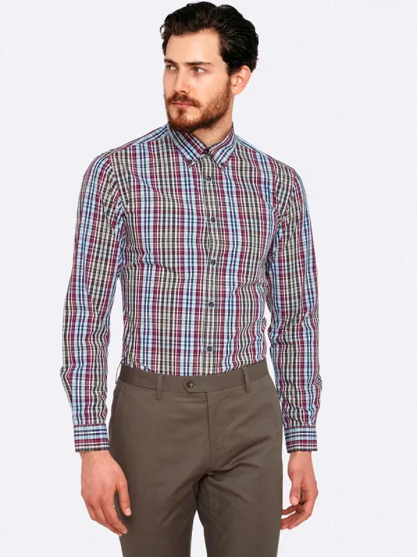 Uxbridge Check Shirt sold by Oxford Shop