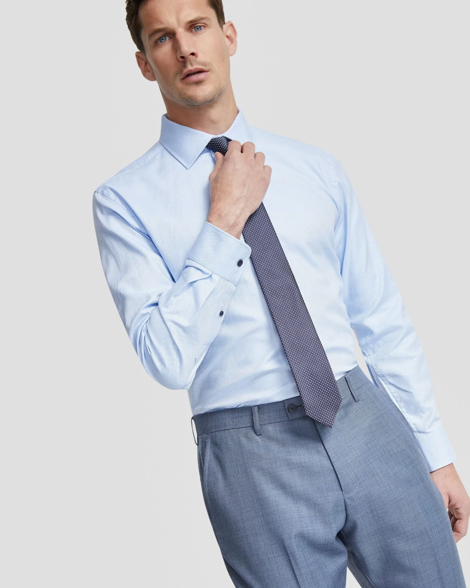 Islington Dobby Shirt sold by Oxford Shop product image thumbnail 4