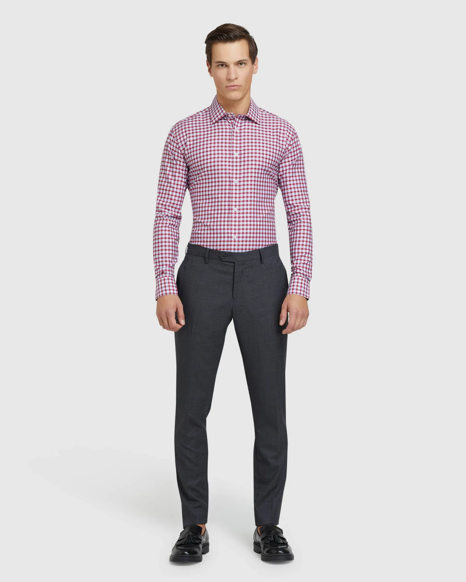 Islington Checked Luxury Shirt sold by Oxford Shop product image thumbnail 5