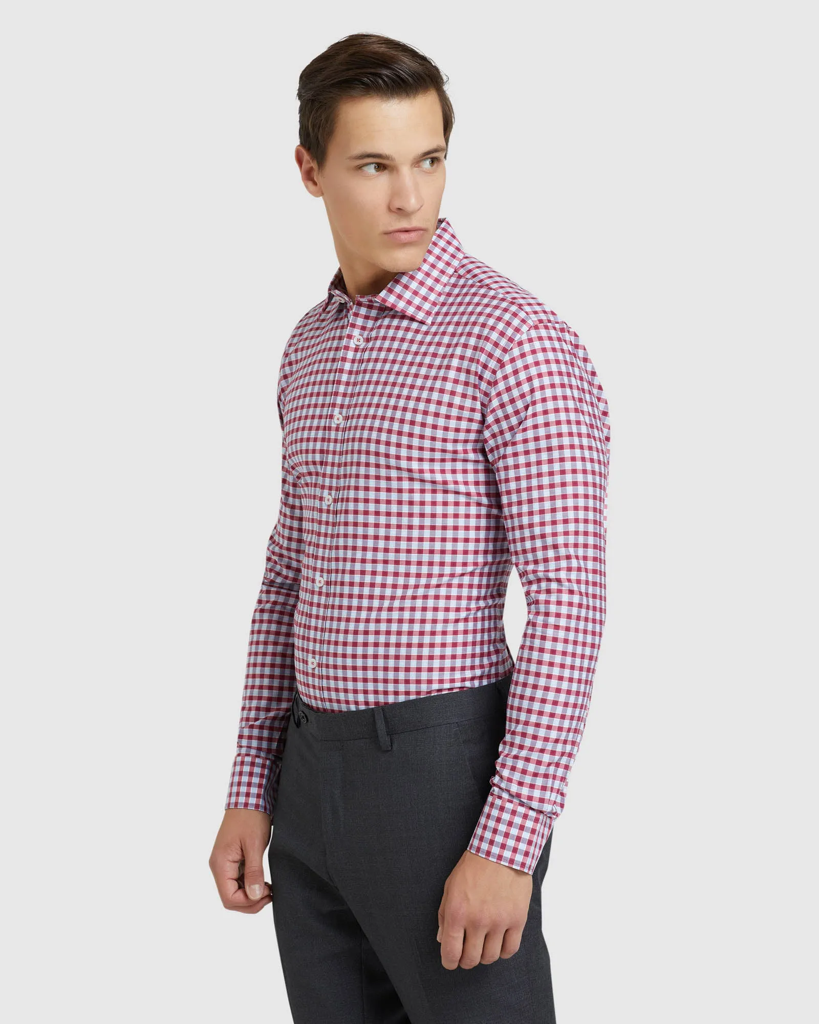 Islington Checked Luxury Shirt sold by Oxford Shop product image thumbnail 2