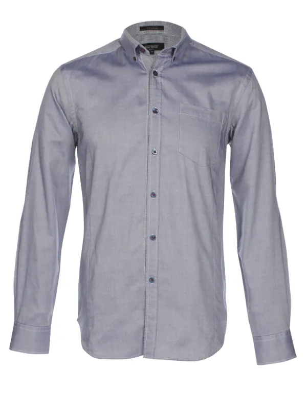 Leyton Contrst Colour Slimfit sold by Oxford Shop