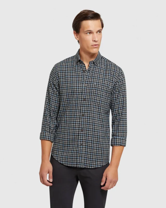 Stratton Button Down Check Shirt sold by Oxford Shop