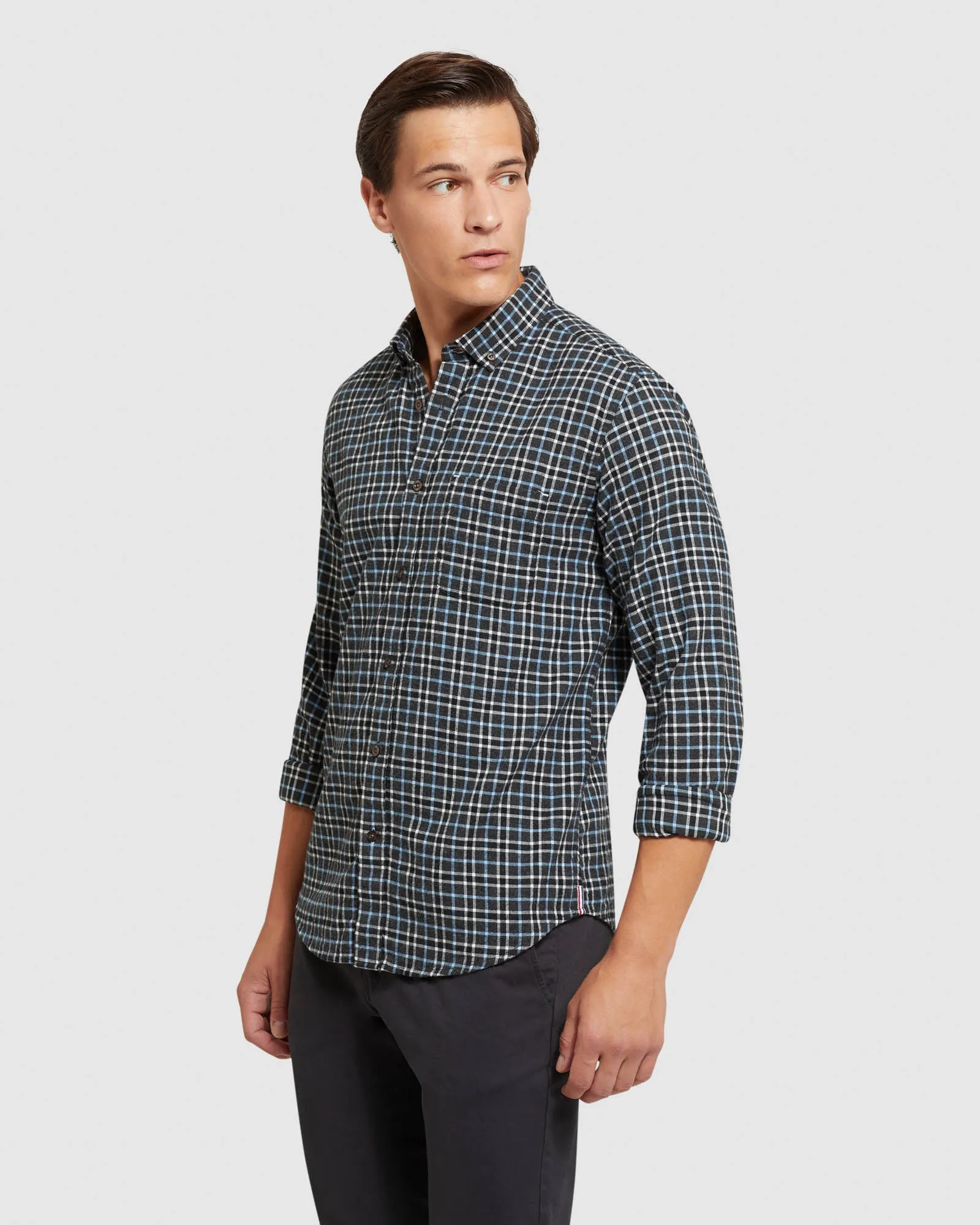 Stratton Button Down Check Shirt sold by Oxford Shop product image thumbnail 2