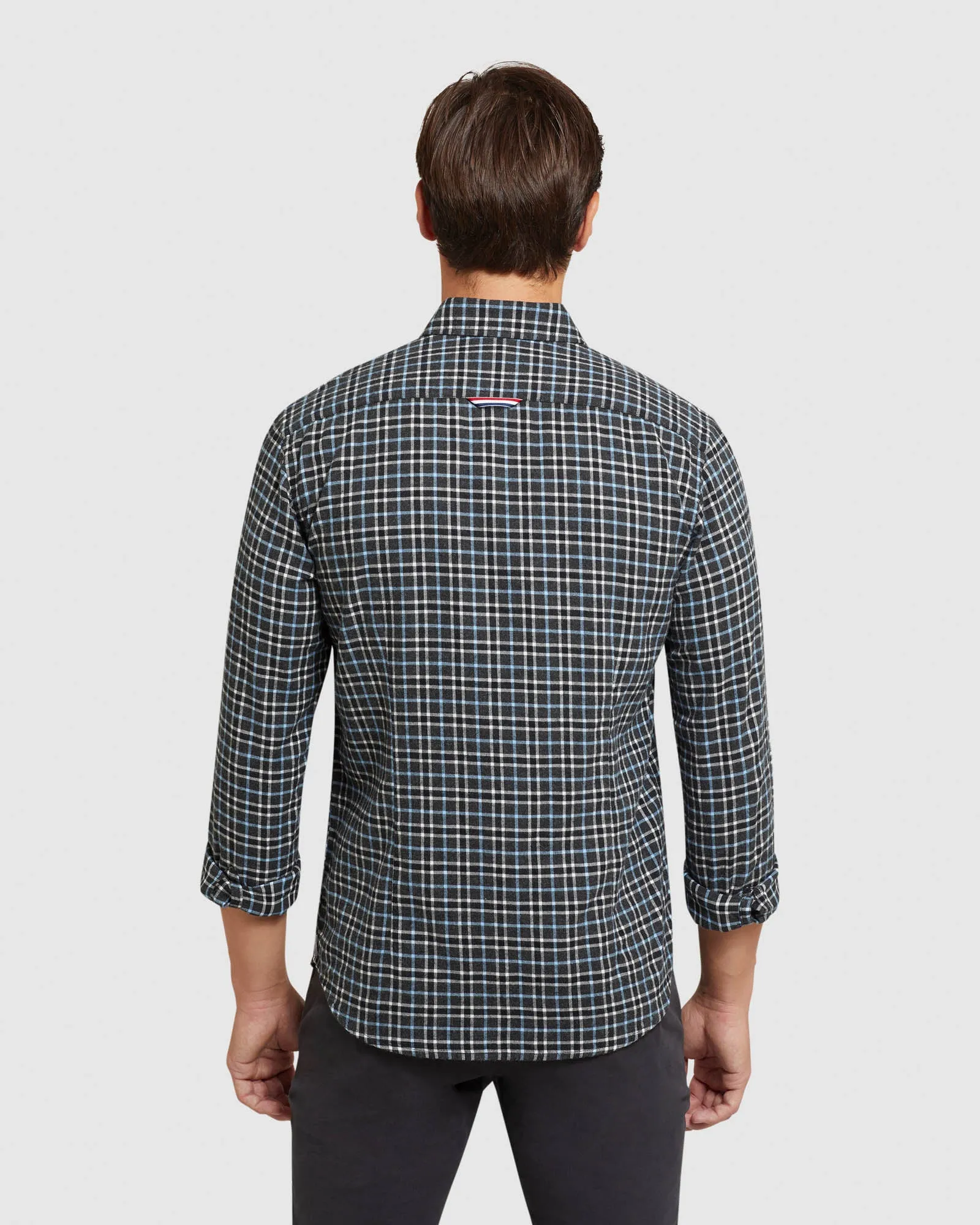 Stratton Button Down Check Shirt sold by Oxford Shop product image thumbnail 3