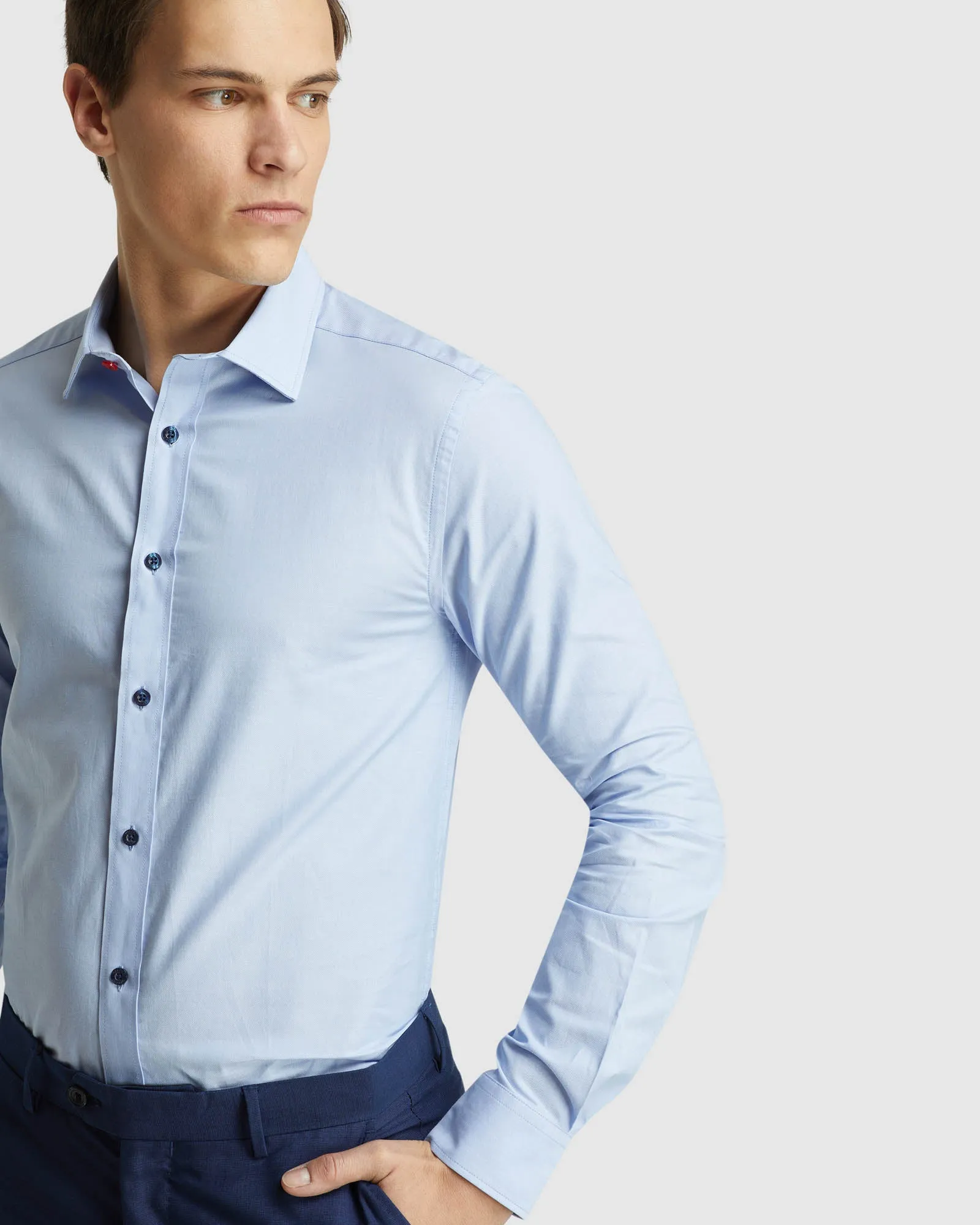 Beckton Dobby Shirt sold by Oxford Shop product image thumbnail 4