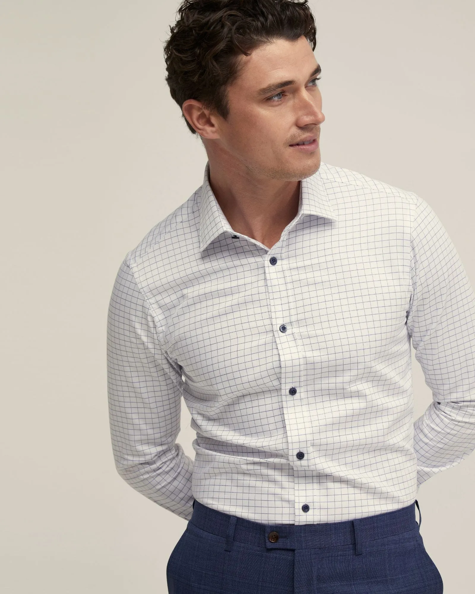 Beckton Check Shirt sold by Oxford Shop product image thumbnail 4