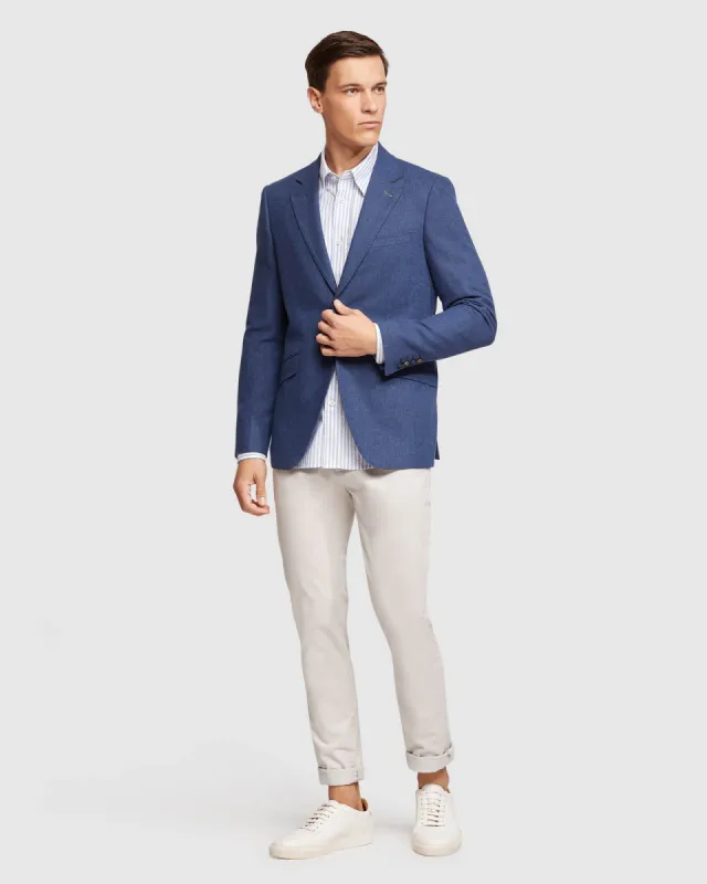 BLAKE LINEN COTTON BLAZER sold by Oxford Shop