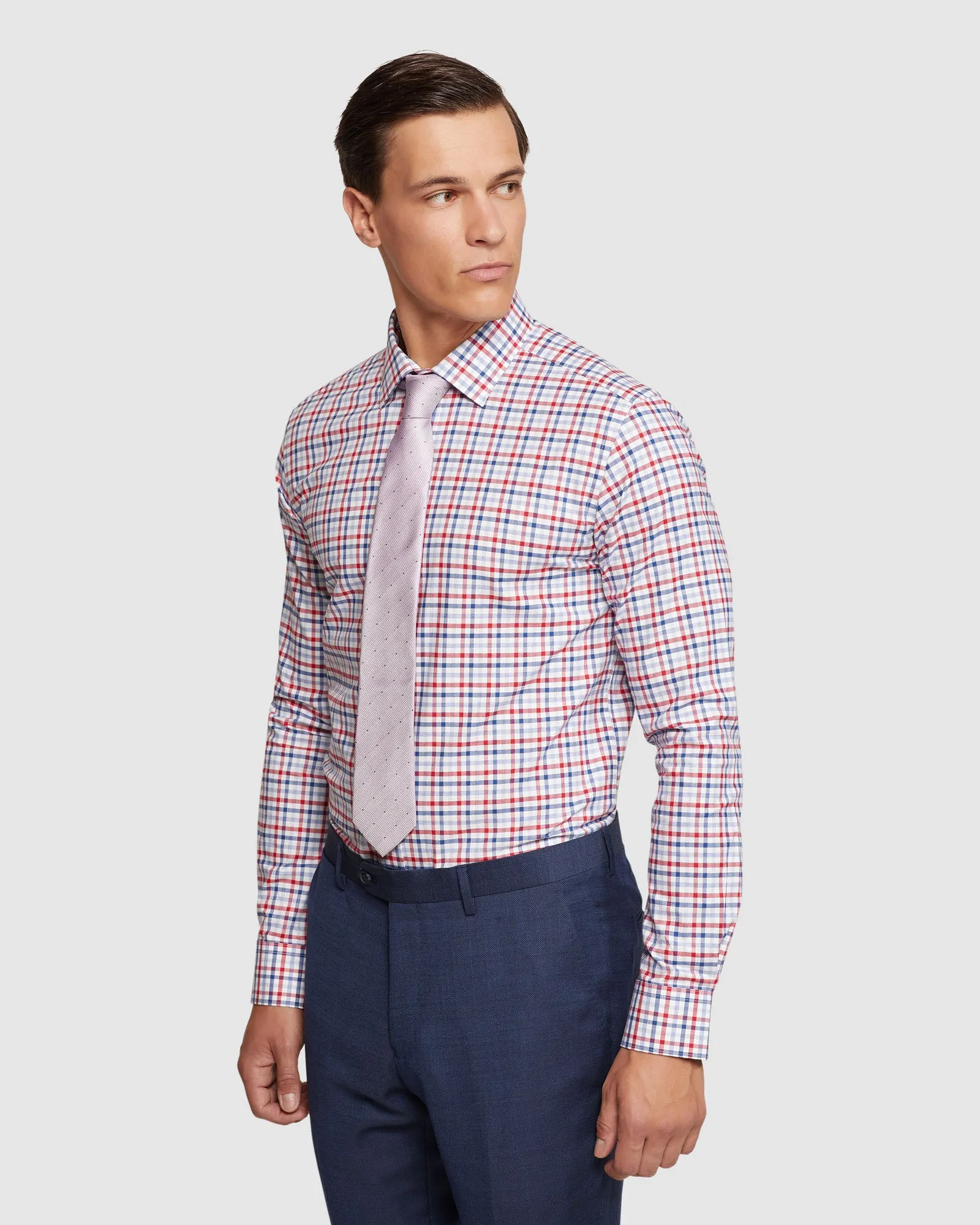 Beckton Slim Fit Checked Shirt sold by Oxford Shop product image thumbnail 2