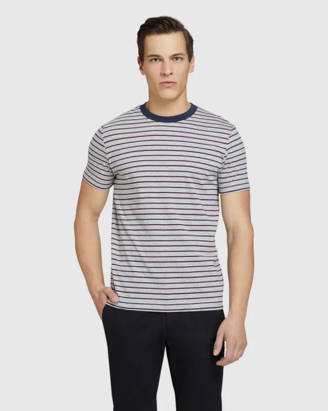 Barney Striped T-Shirt sold by Oxford Shop