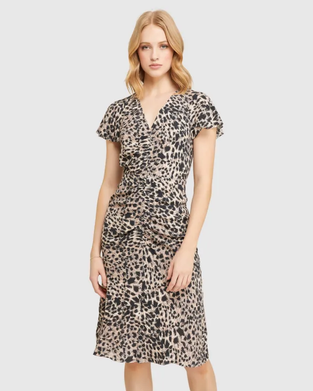 Rinna Animal Print Dress sold by Oxford Shop