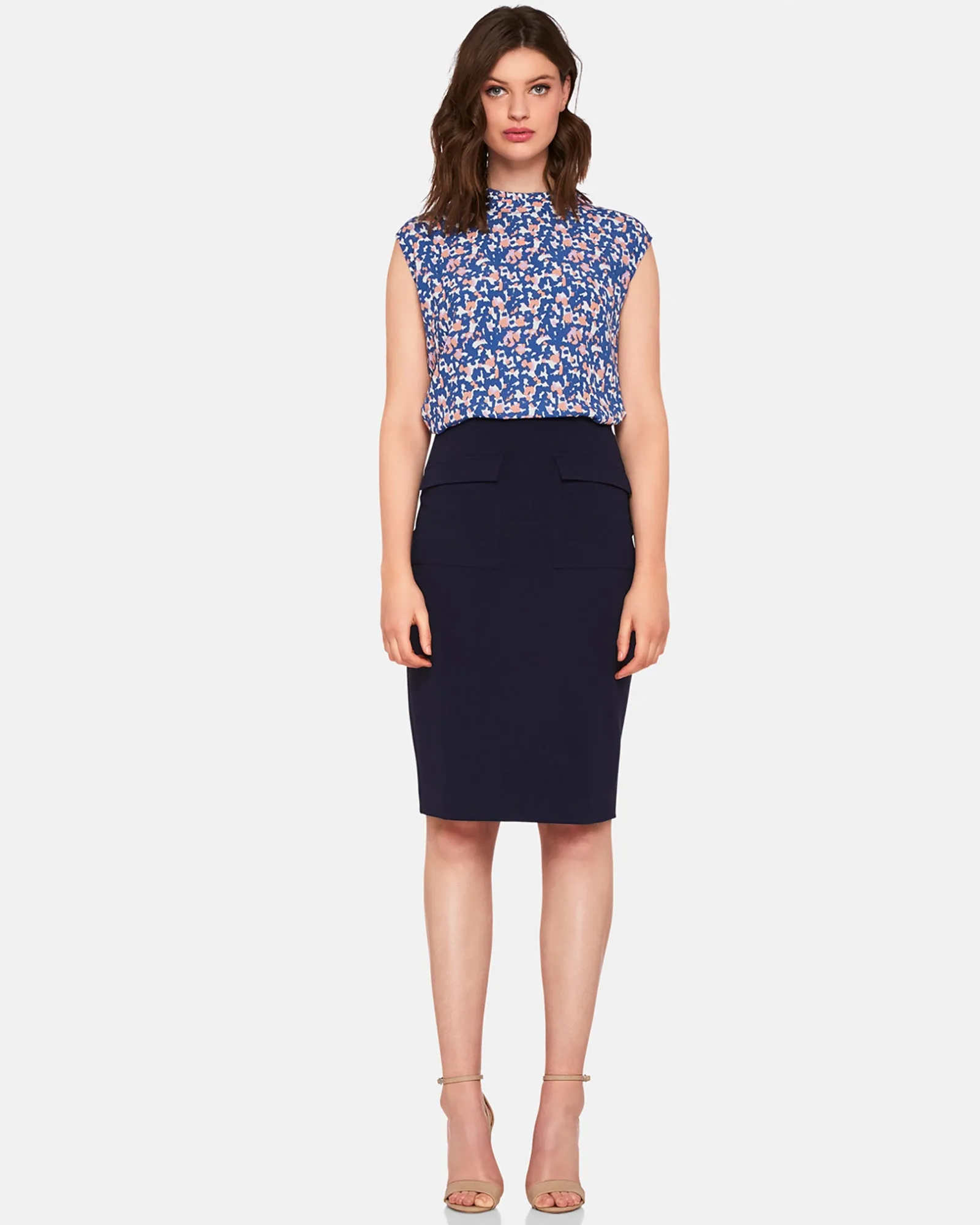 Luna Ponti Pocket Skirt sold by Oxford Shop product image thumbnail 5