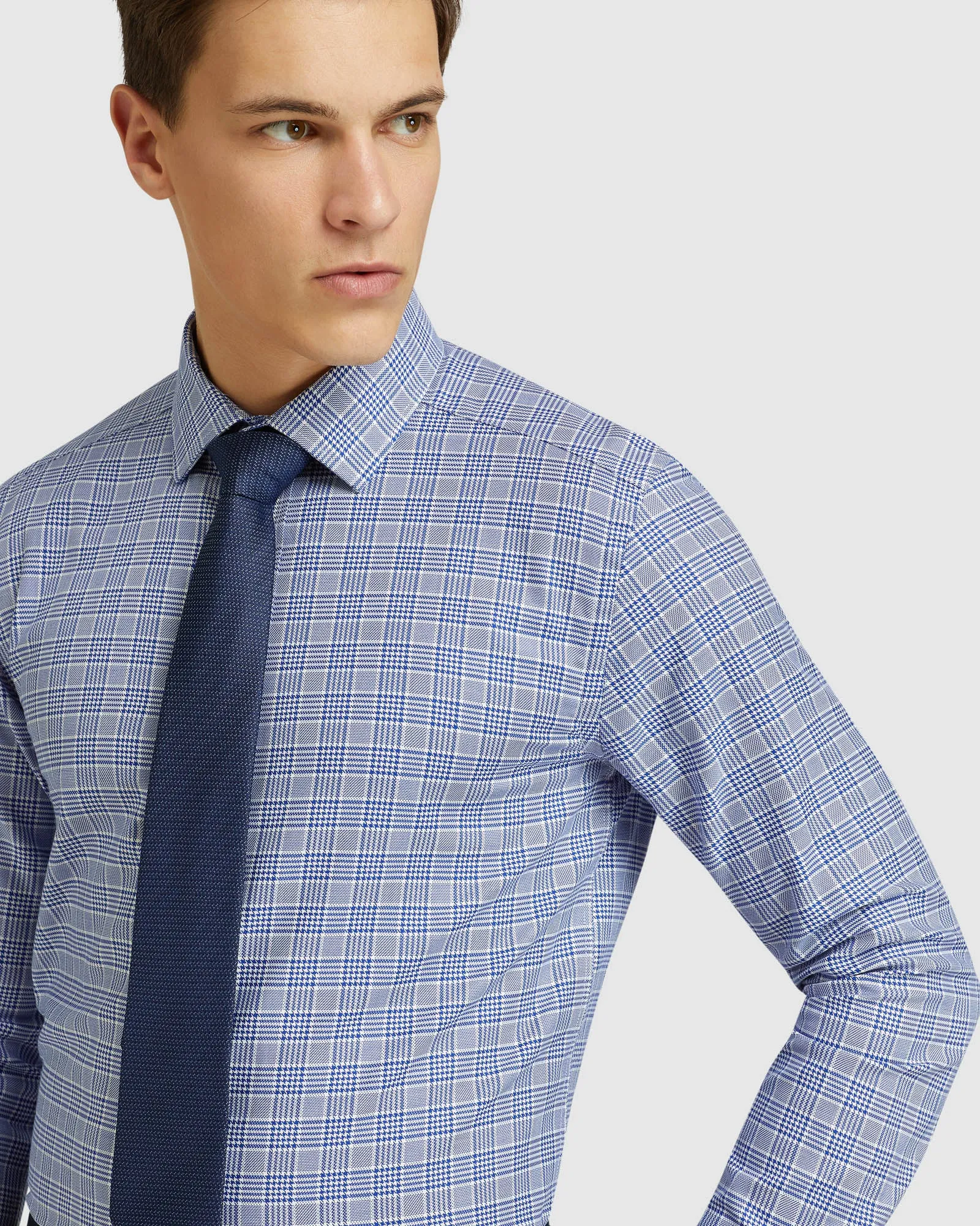 Beckton Checked Shirt sold by Oxford Shop product image thumbnail 4