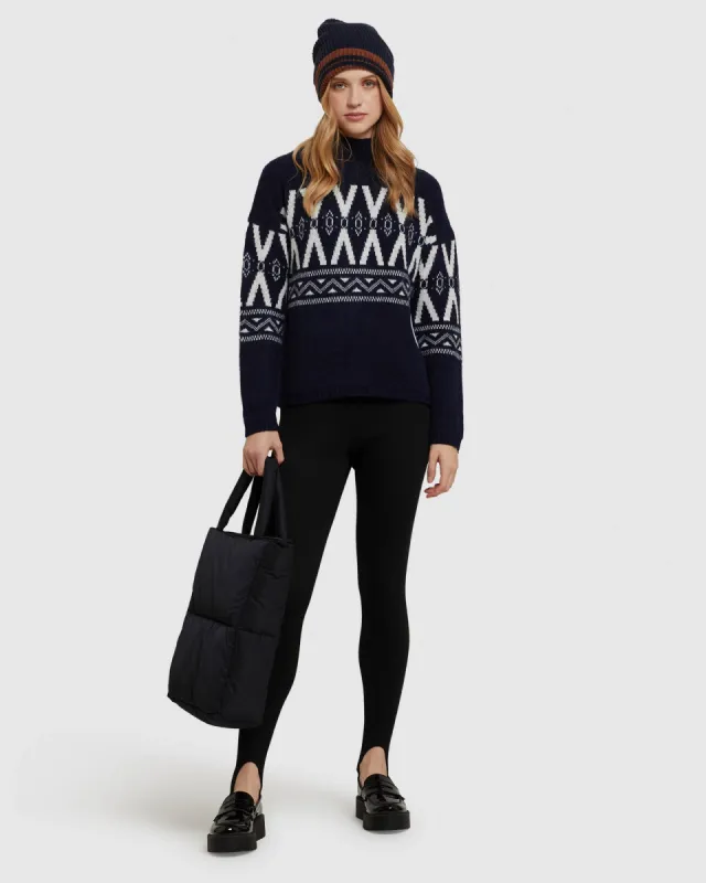 ANNIE JACQUARD ARGYLE KNIT sold by Oxford Shop