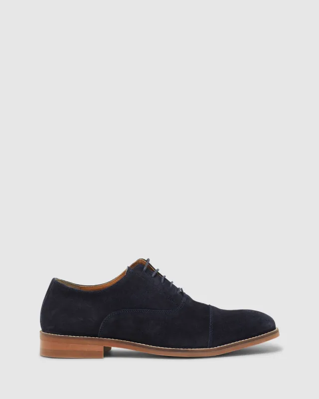 Saville Suede Oxford Shoe sold by Oxford Shop