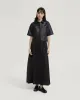Lola Nappa Leather Short Sleeve Shirt sold by Oxford Shop