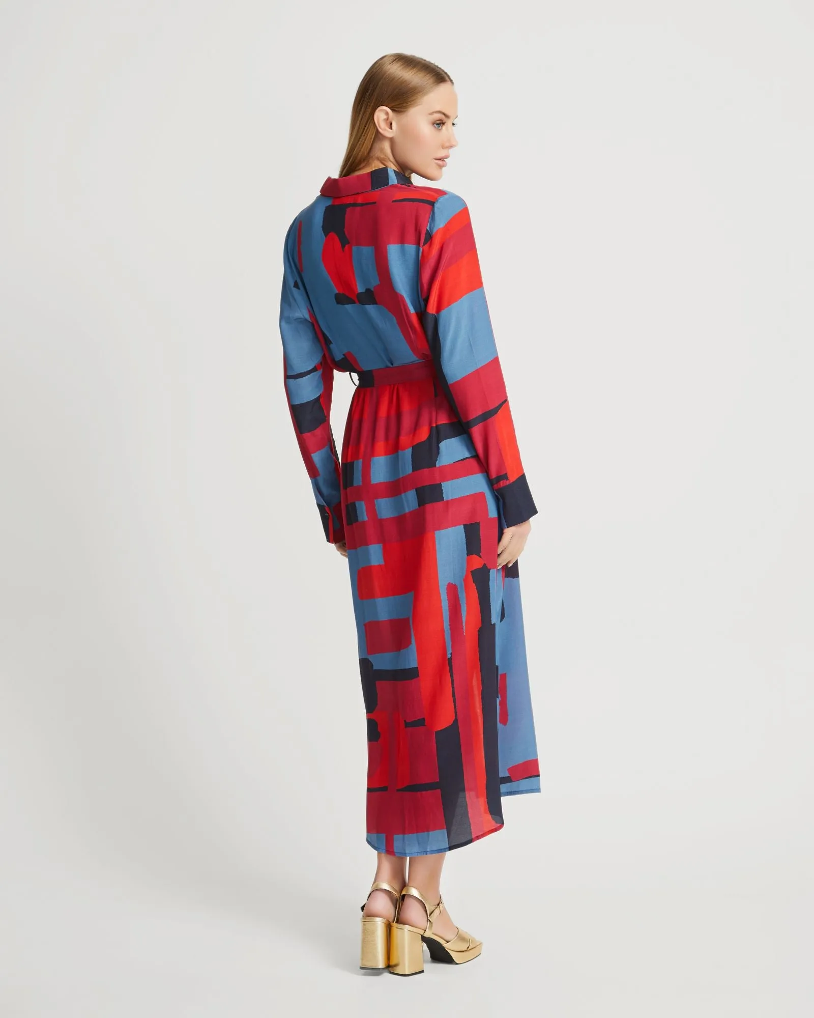 Dianne Large Scale Printed Dress sold by Oxford Shop product image thumbnail 3