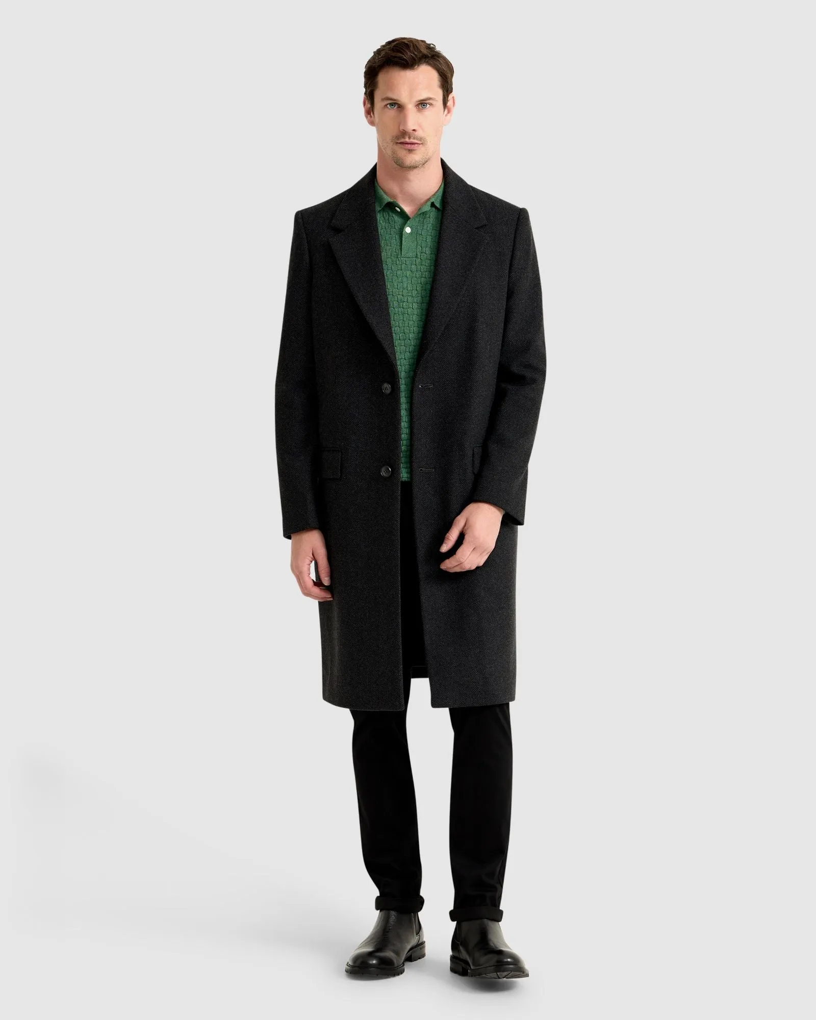George Wool Rich Overcoat sold by Oxford Shop
