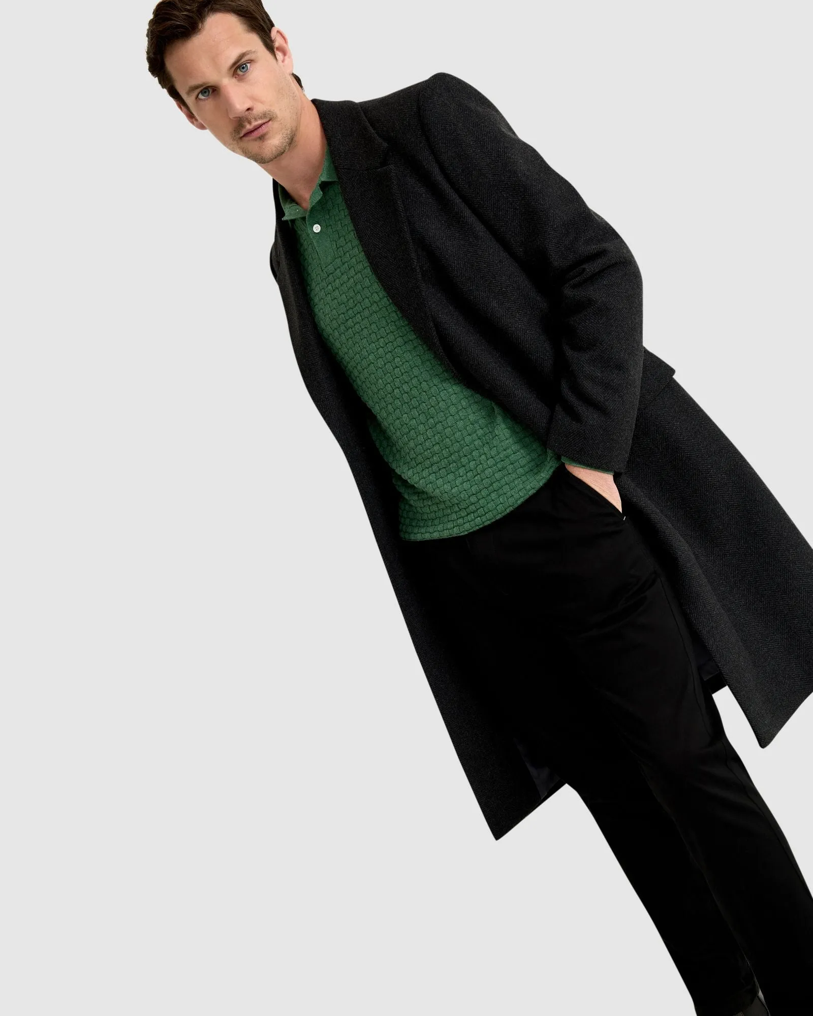 George Wool Rich Overcoat sold by Oxford Shop product image thumbnail 4