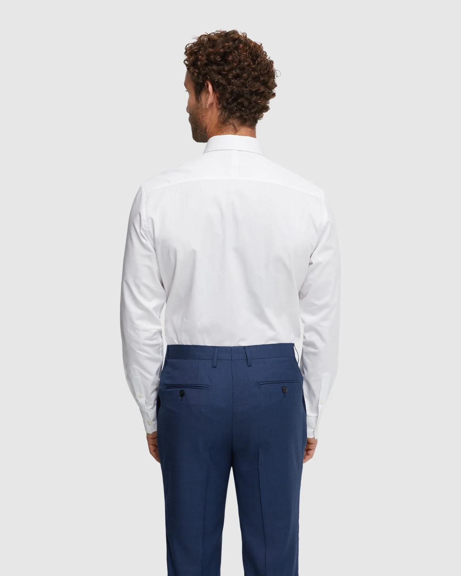 Islington Dobby Cotton Shirt sold by Oxford Shop product image thumbnail 3