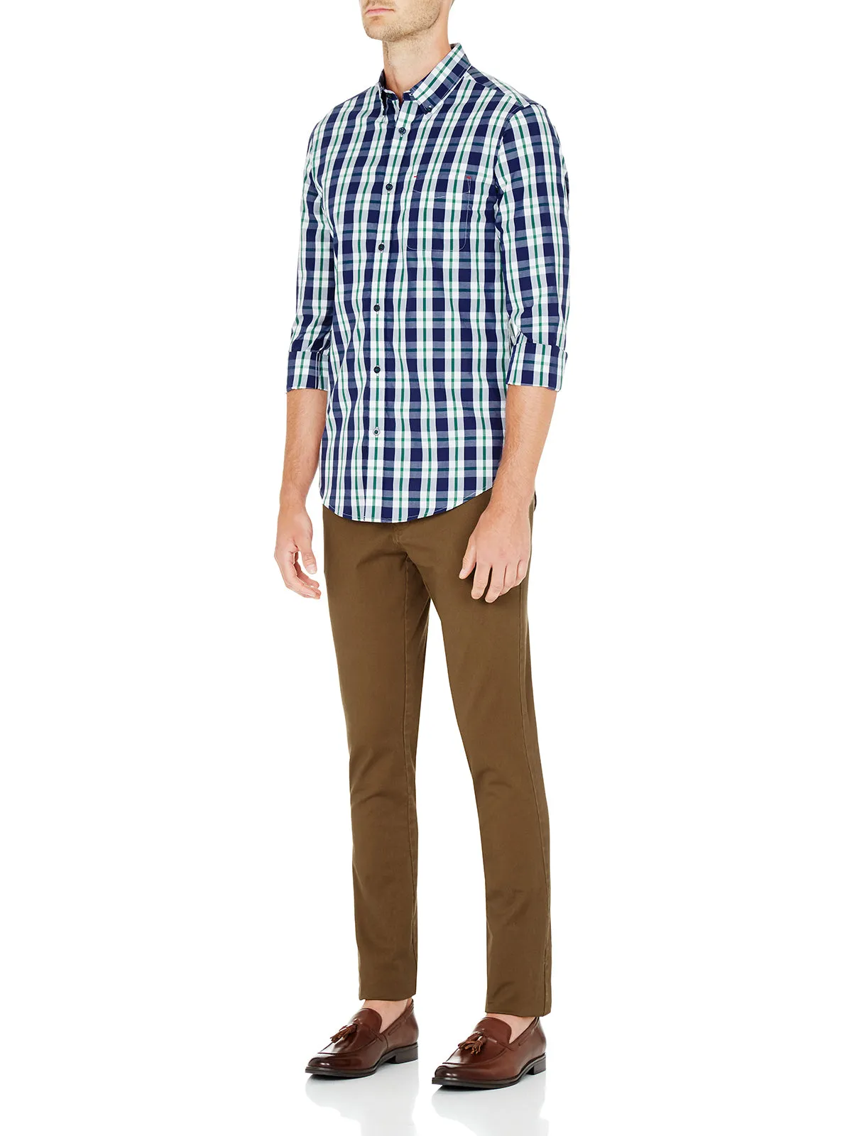 Uxbridge Check Shirt sold by Oxford Shop product image thumbnail 3