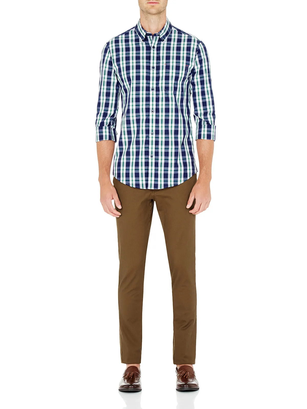 Uxbridge Check Shirt sold by Oxford Shop product image thumbnail 2