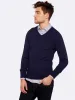 Perry V-Neck Tipping Pullover sold by Oxford Shop