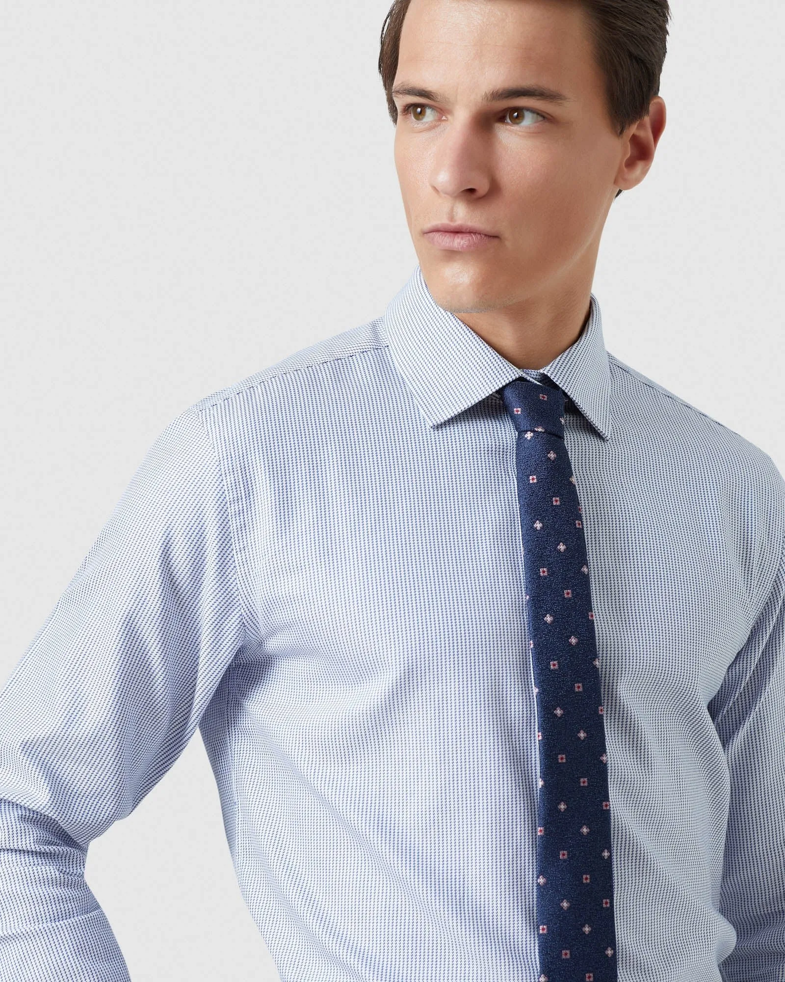 Beckton Dobby Shirt sold by Oxford Shop product image thumbnail 4