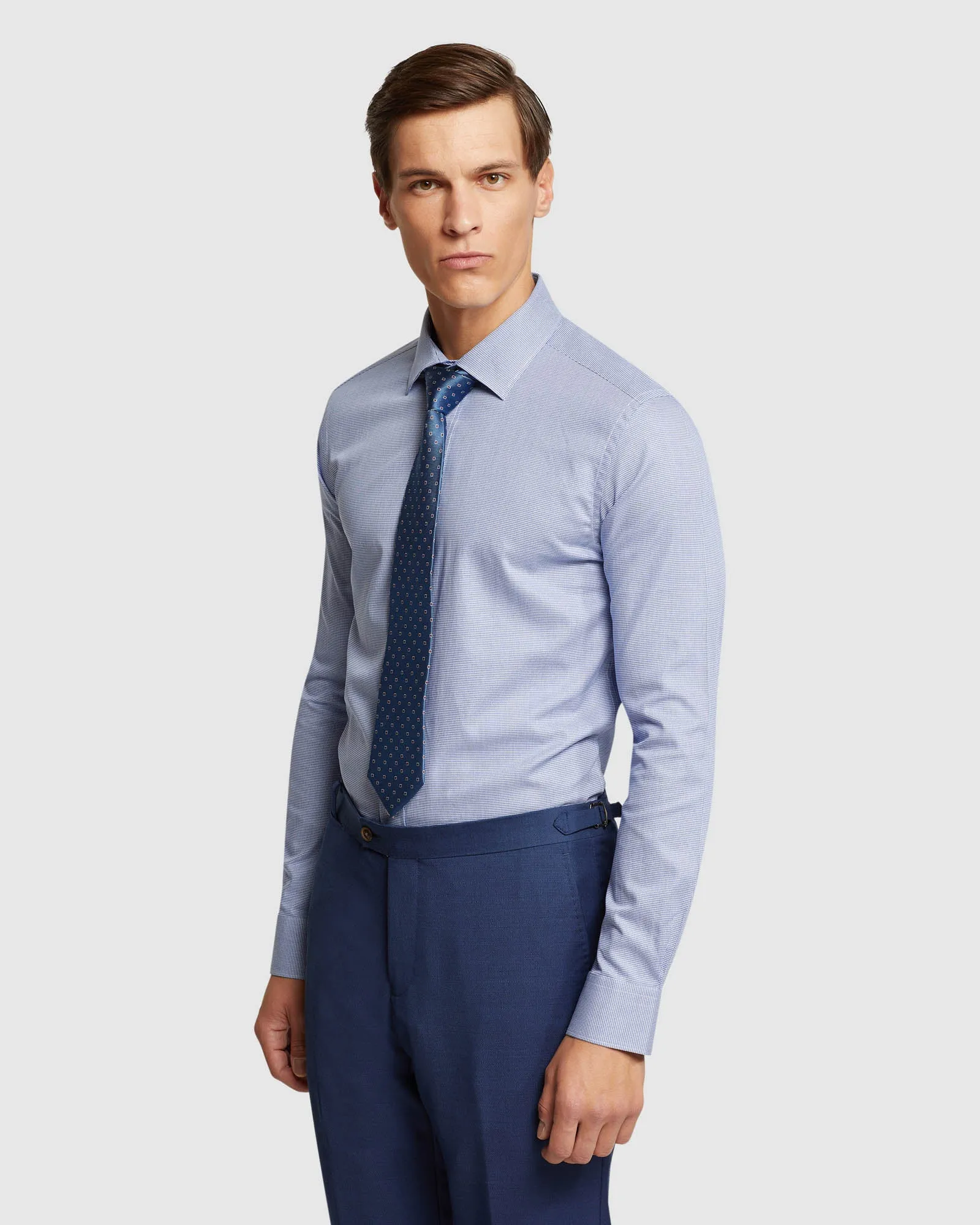 Beckton Mini Dobby Shirt sold by Oxford Shop product image thumbnail 2