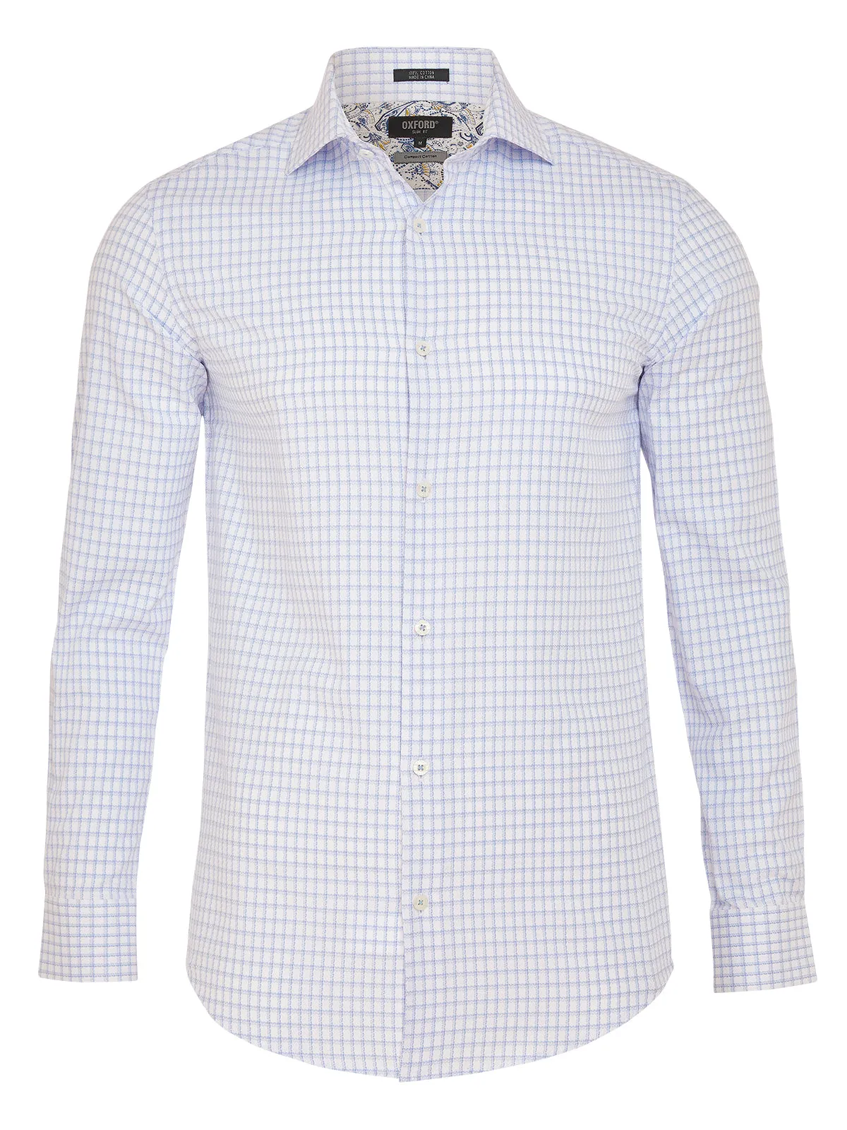 Trafalgar Checked Shirt sold by Oxford Shop product image thumbnail 2