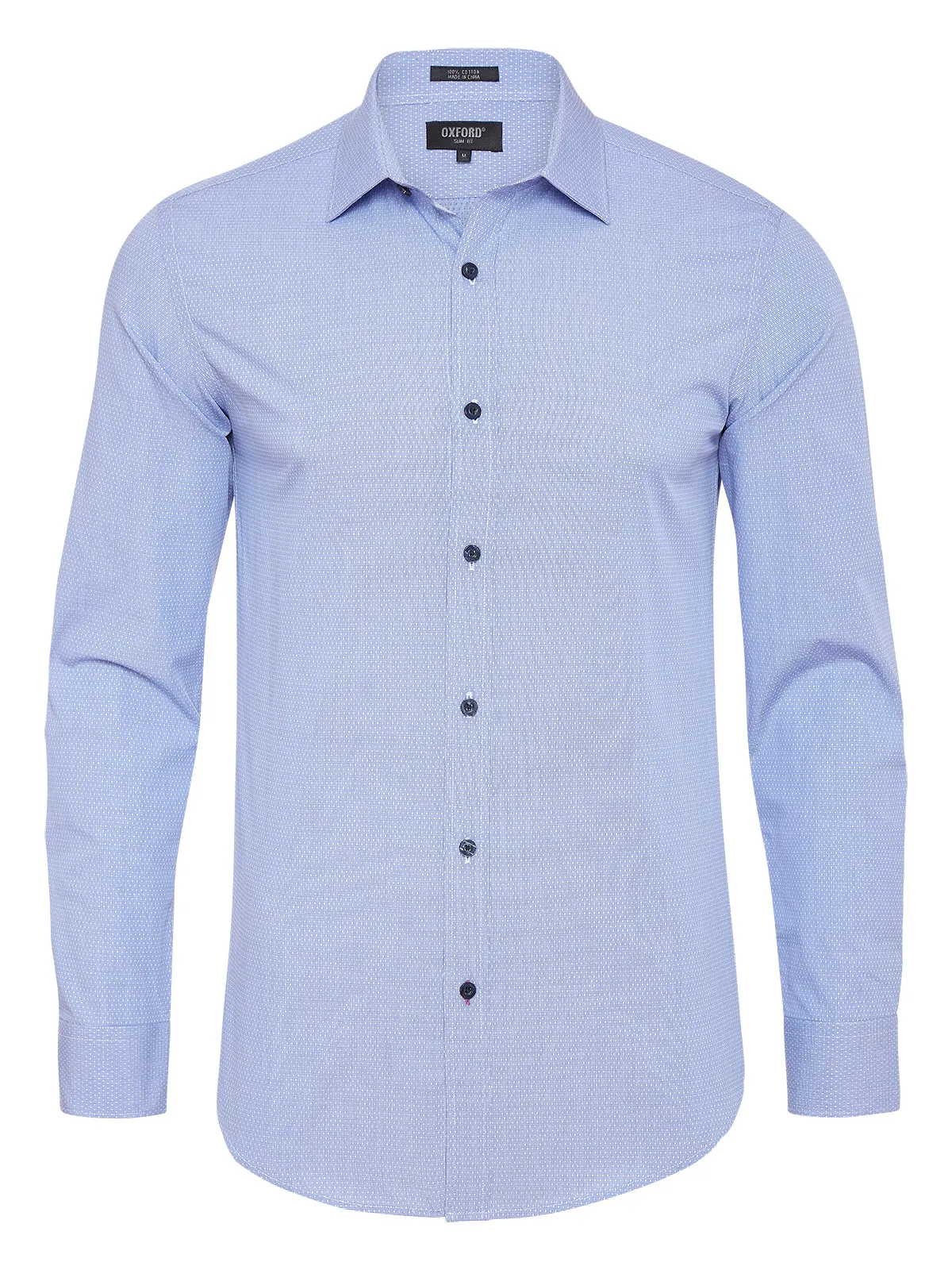 Beckton Self Spot Shirt sold by Oxford Shop product image thumbnail 2