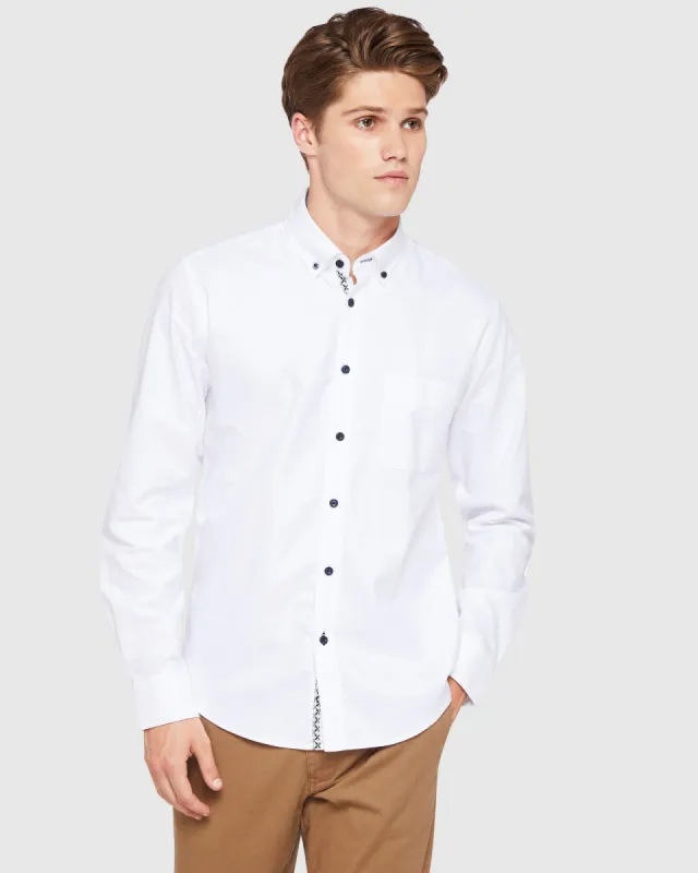 STRATTON OXFORD WEAVE SHIRT sold by Oxford Shop