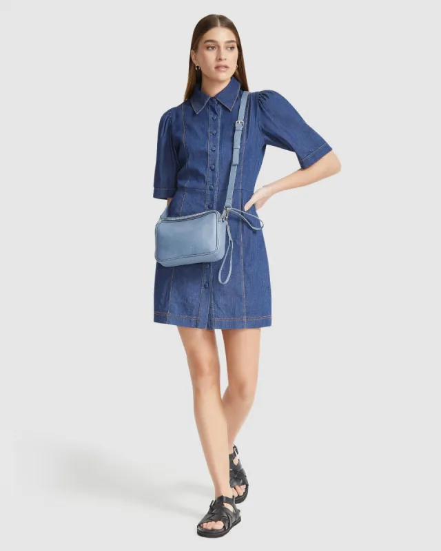 Shore Stretch Denim Dress sold by Oxford Shop