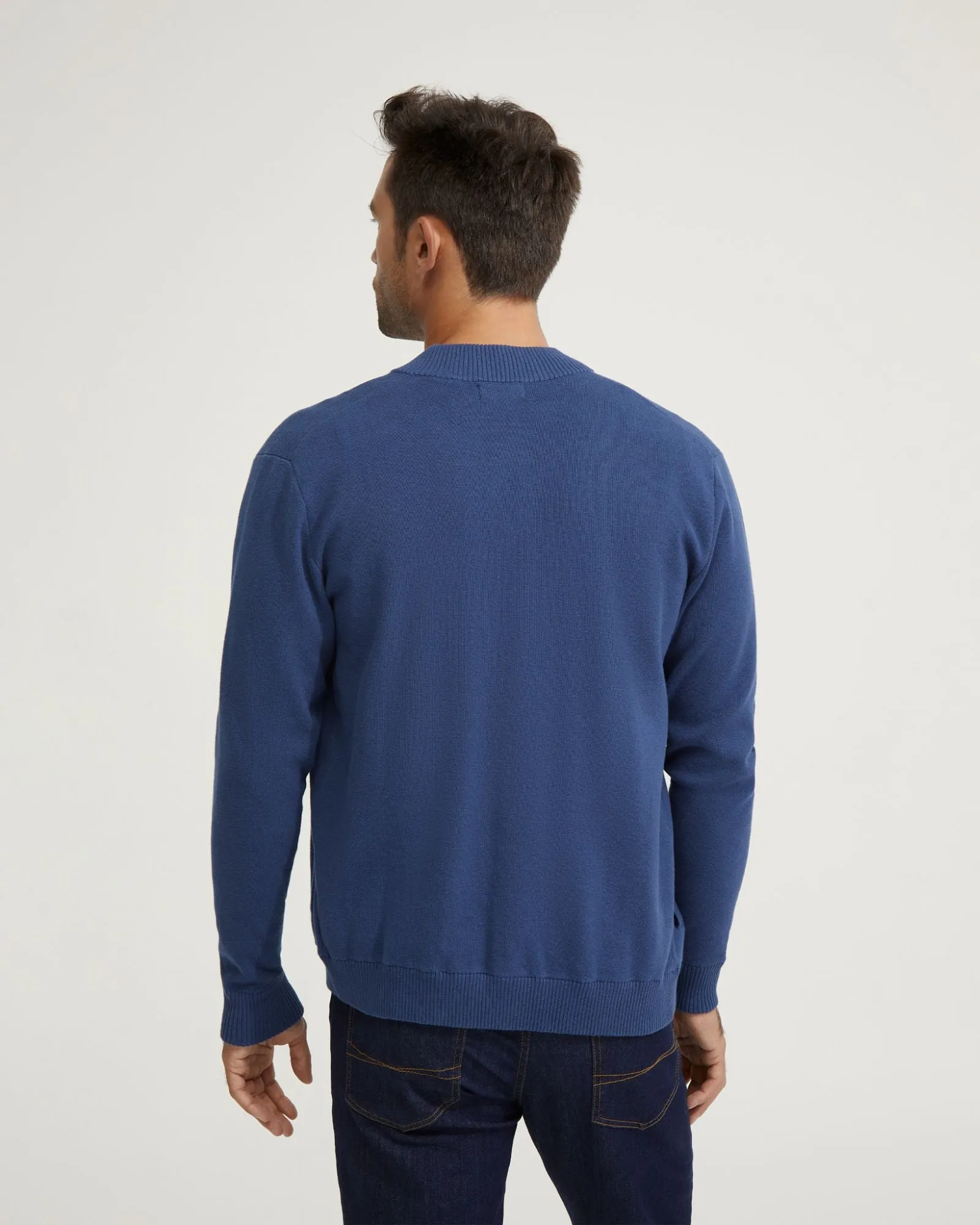 Miles Knitted Bomber Jacket sold by Oxford Shop product image thumbnail 3