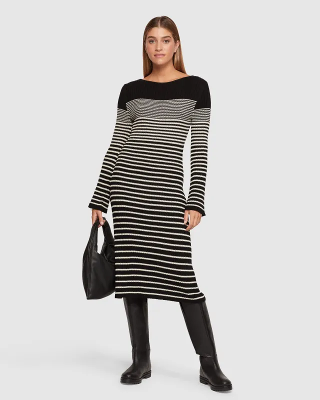 Roxie Stripe Dress sold by Oxford Shop