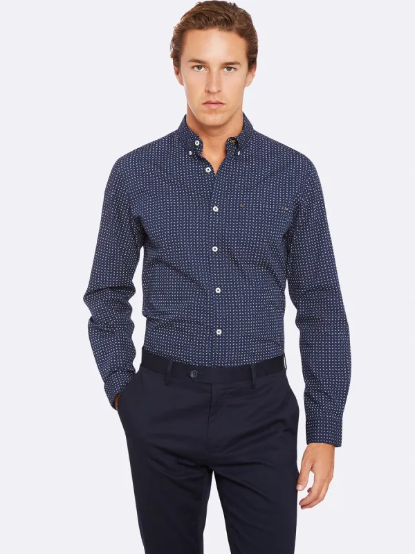 Uxbridge Printed Shirt sold by Oxford Shop