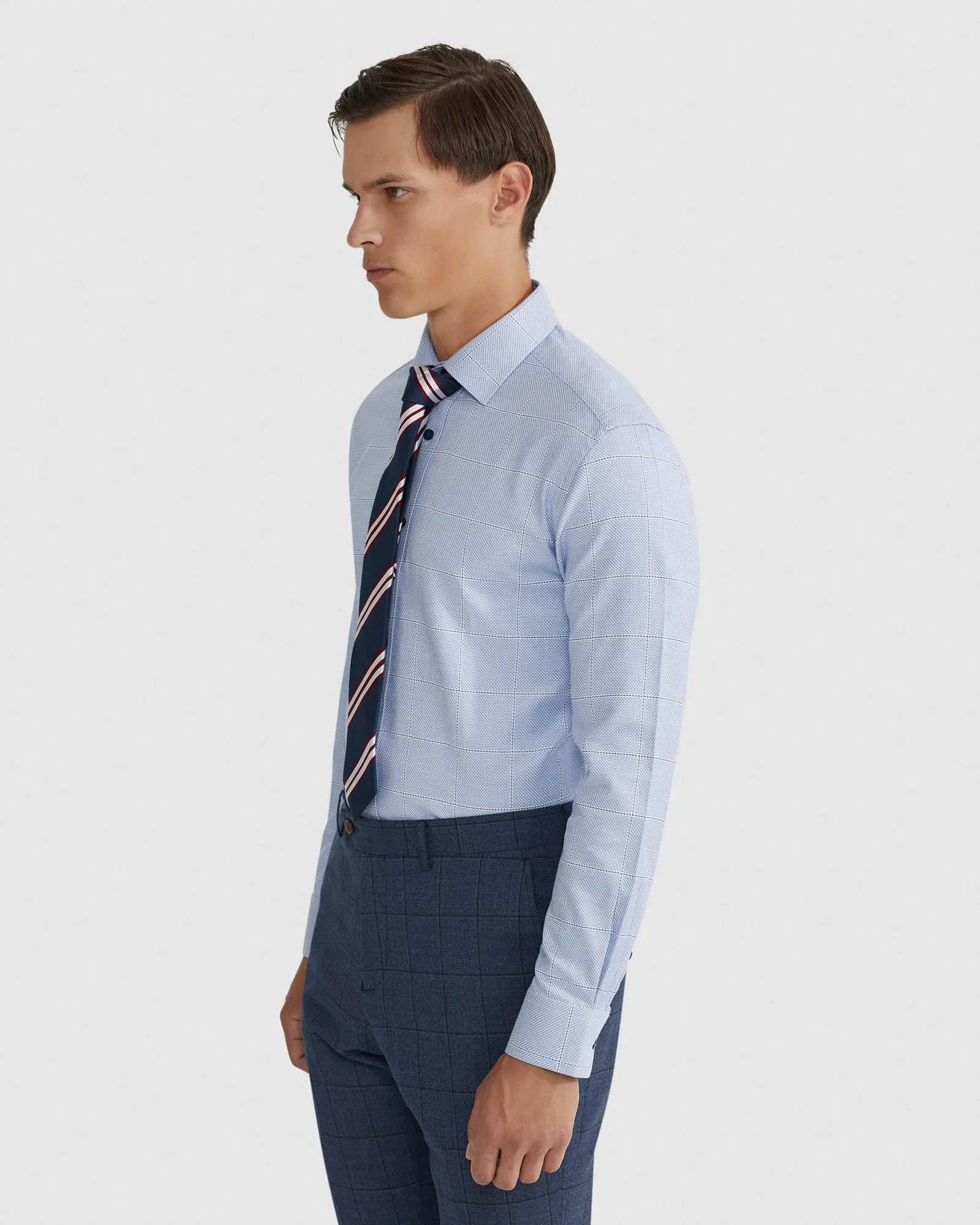 Islington Luxury Check Shirt sold by Oxford Shop product image thumbnail 2