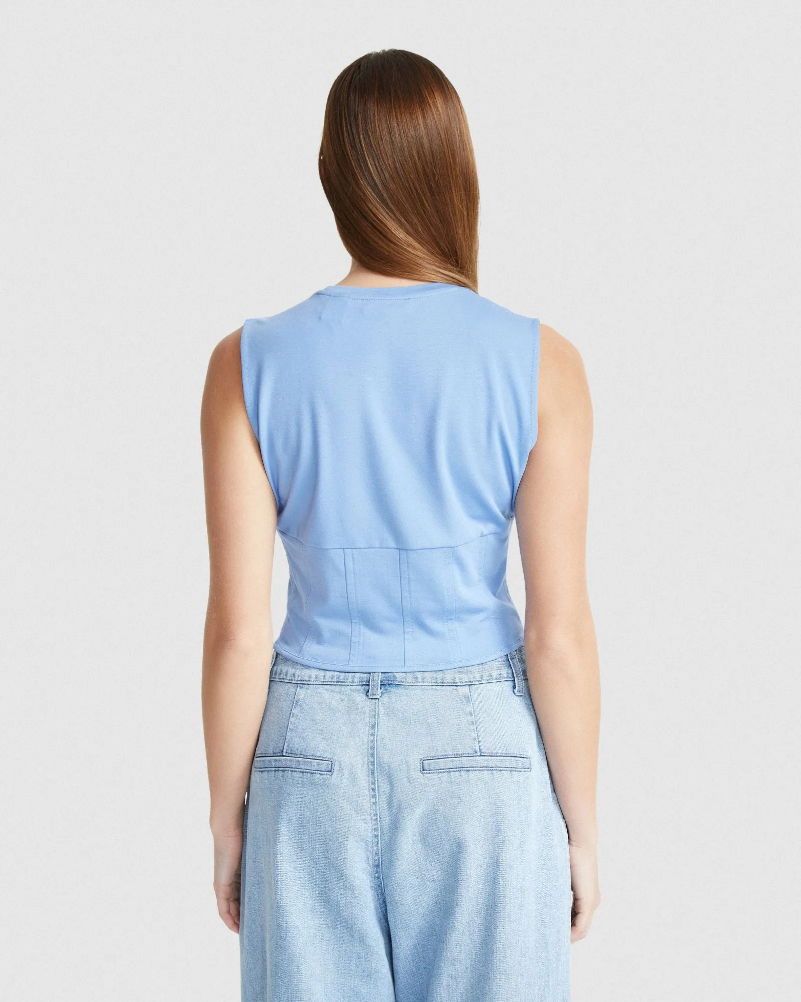 Corrie Corset Detail Top sold by Oxford Shop product image thumbnail 3