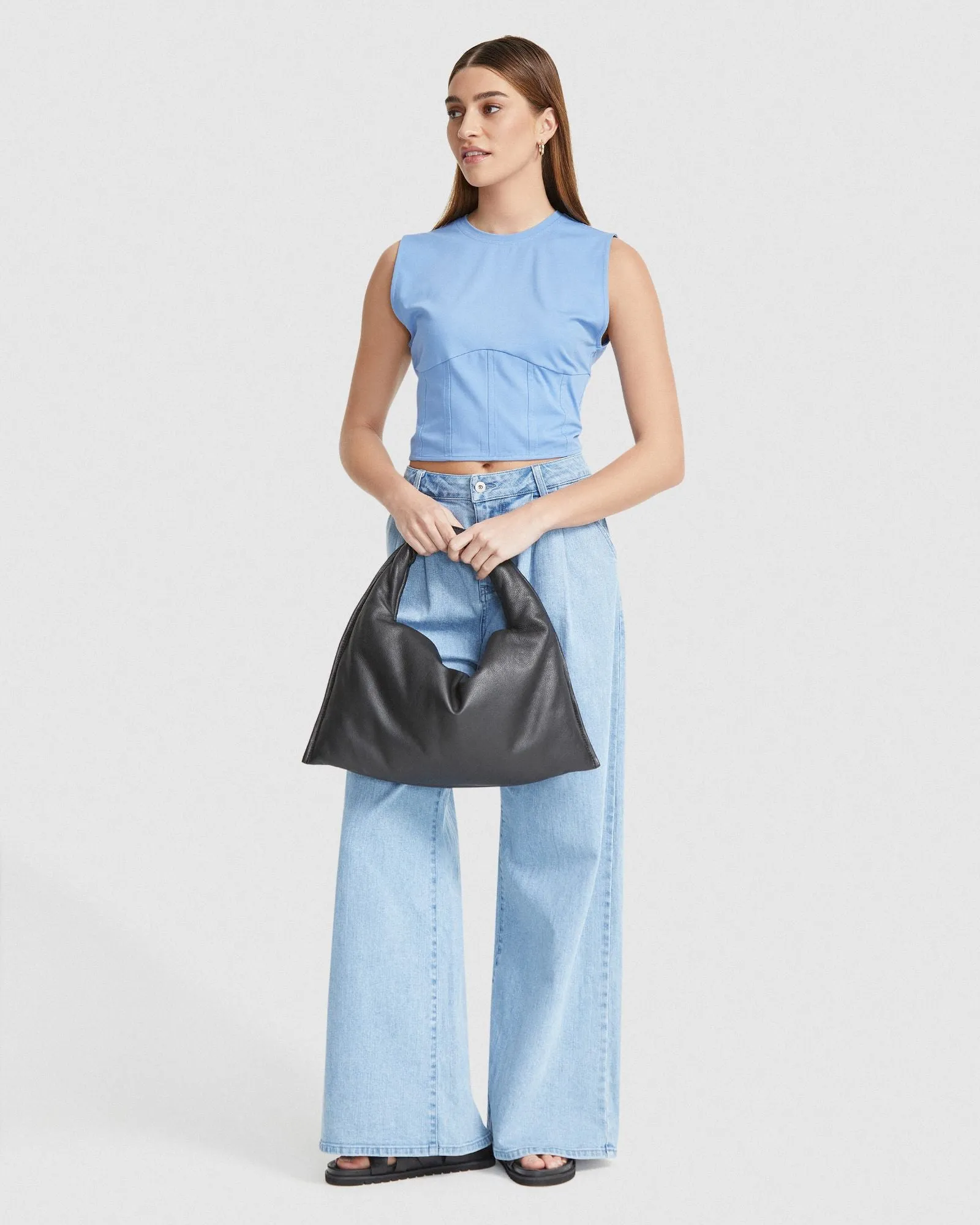 Corrie Corset Detail Top sold by Oxford Shop