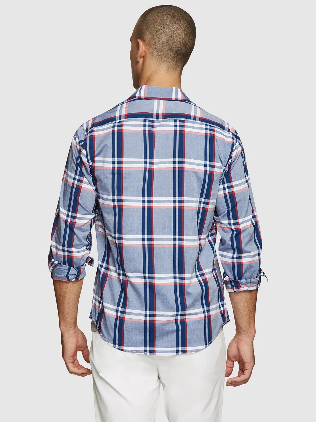 Stratton Checked Shirt sold by Oxford Shop product image thumbnail 3