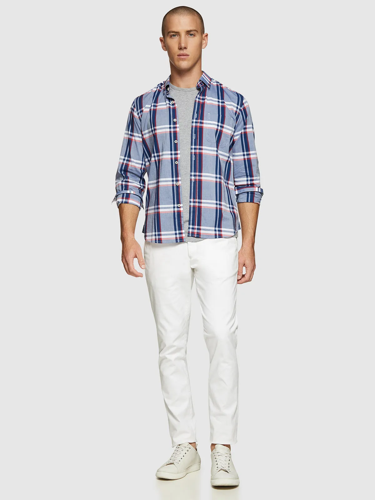 Stratton Checked Shirt sold by Oxford Shop product image thumbnail 5