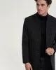 Austin Wool Rich Checked Overcoat sold by Oxford Shop