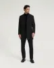 Austin Wool Rich Checked Overcoat sold by Oxford Shop